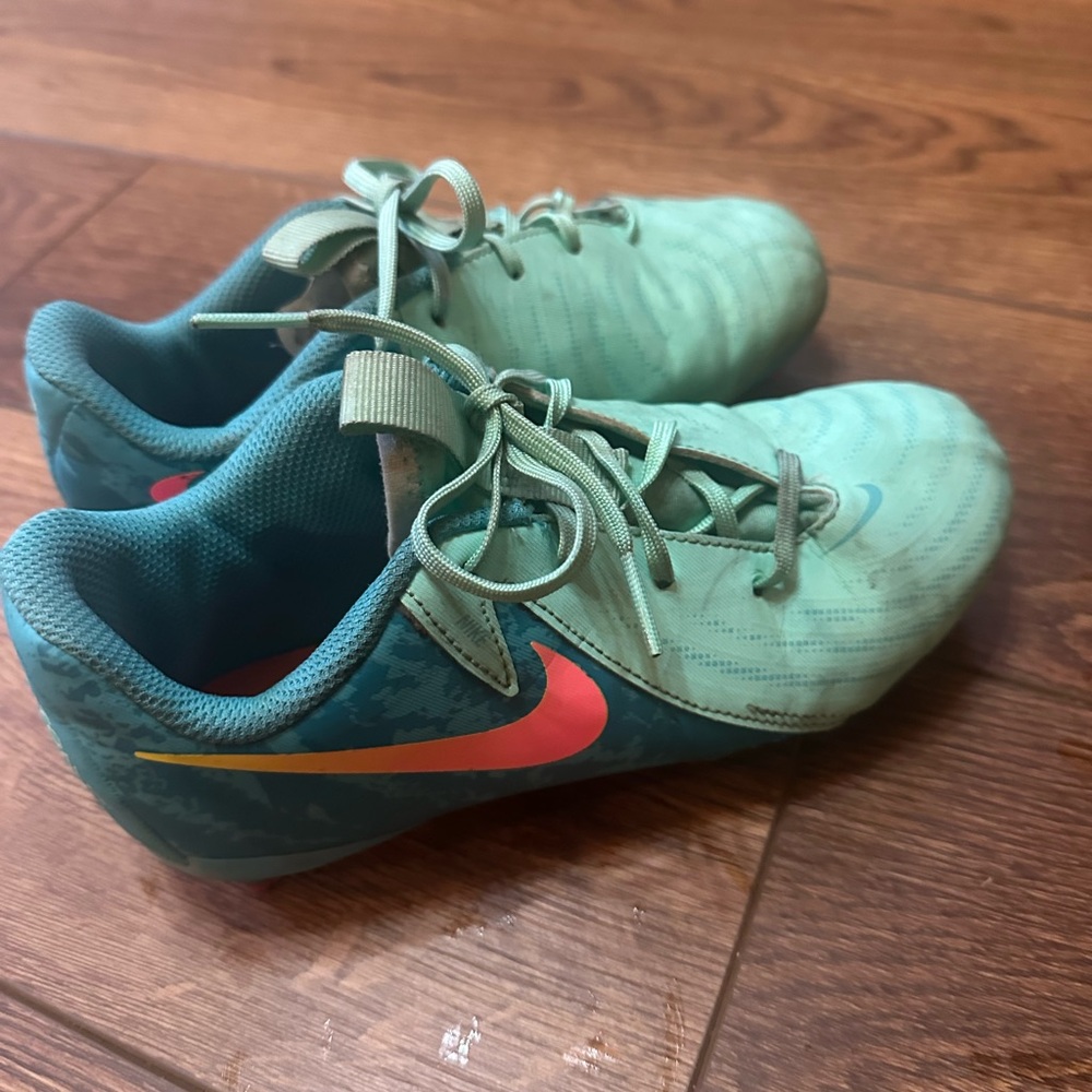 Nike Kids' Aqua and Coral Sneakers
